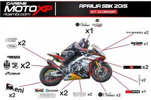 Kit de pegatinas compatible con Aprilia RSV4 2015 - 2020 - MXPKAD8071