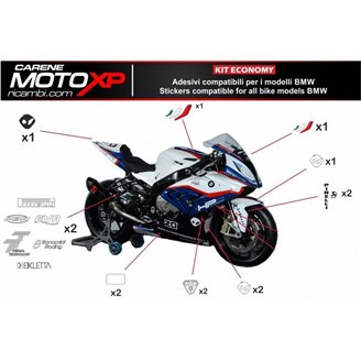Kit de pegatinas compatible con Bmw S 1000RR 2015 - 2018 - MXPKAD8005