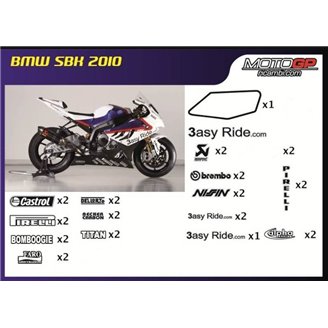 Sticker set compatible with Bmw S 1000RR 2009 - 2014 - MXPKAD7997