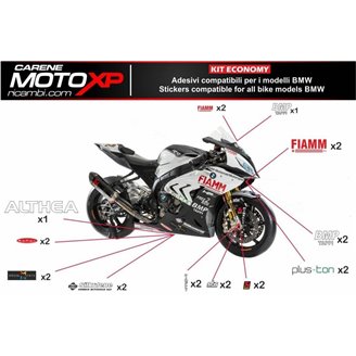 Aufkleber Satz kompatibel mit Bmw S 1000RR 2009 - 2014 - MXPKAD7991