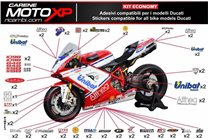 Kit Autocollants compatible avec Ducati 748 916 996 998 - MXPKAD7095