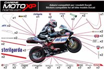 Kit de pegatinas compatible con Ducati 748 916 996 998 - MXPKAD5375