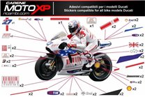 Sticker set compatible with Ducati 748 916 996 998 - MXPKAD605