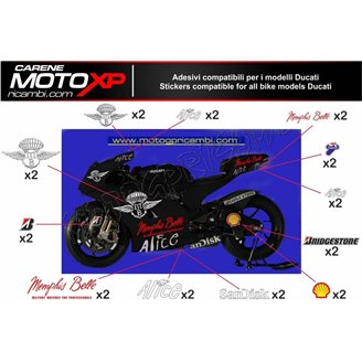 Kit Autocollants compatible avec Ducati 749 999 2003 2004 - MXPKAD8395