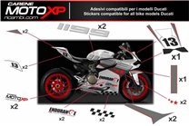 Kit Autocollants compatible avec Ducati 749 999 2003 2004 - MXPKAD8358