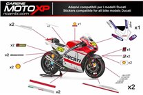 Sticker set compatible with Ducati 749 999 2003 2004 - MXPKAD8383