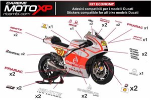 Sticker set compatible with Ducati 749 999 2005 2006 - MXPKAD8429