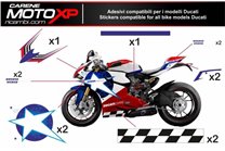 Kit Autocollants compatible avec Ducati 749 999 2005 2006 - MXPKAD8418