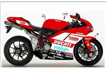 Kit Autocollants compatible avec Ducati 749 999 2005 2006 - MXPKAD8453