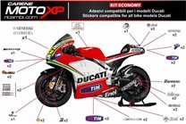 Kit de pegatinas compatible con Ducati 848 1098 1198 - MXPKAD8512