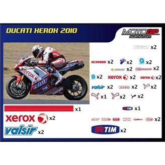 Sticker set compatible with Ducati 899 1199 Panigale - MXPKAD8532