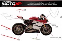 Sticker set compatible with Ducati Panigale V2 2020 - 2022 - MXPKAD13320