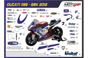 Kit Autocollants compatible avec Ducati Panigale V2 2020 - 2022 - MXPKAD13296