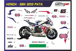 Sticker set compatible with Honda Cbr 1000 RR 2020 - 2022 - MXPKAD13350
