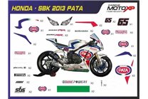 Kit de pegatinas compatible con Honda Cbr 1000 RR 2017 - 2019 - MXPKAD9452