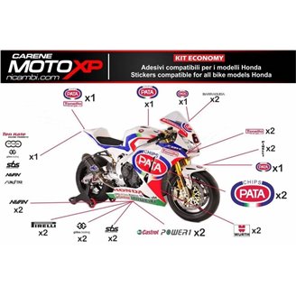 Kit Autocollants compatible avec Honda Cbr 1000 RR 2017 - 2019 - MXPKAD9445