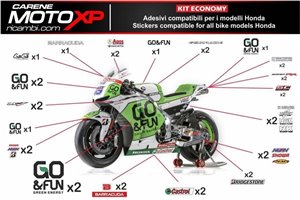 Kit de pegatinas compatible con Honda Cbr 1000 RR 2017 - 2019 - MXPKAD9413