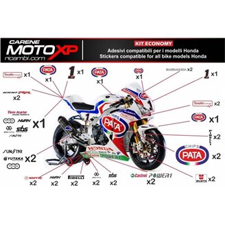 Kit de pegatinas compatible con Honda Cbr 1000 RR 2004 - 2005 - MXPKAD9229