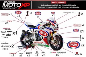 Kit de pegatinas compatible con Honda Cbr 600 RR 2013 - 2019 - MXPKAD9093