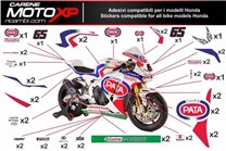 Kit de pegatinas compatible con Honda Cbr 600 F 2012 - 2017 - MXPKAD8815