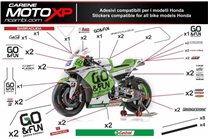 Kit Autocollants compatible avec Honda Cbr 600 F 2012 - 2017 - MXPKAD8849