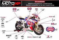 Sticker set compatible with Honda Cbr 600 F 2001 - 2006 - MXPKAD8761