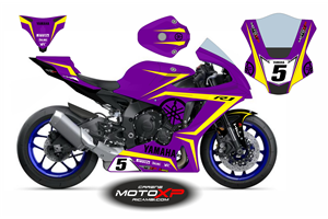 Painted Race Fairings Yamaha R1 2020 - 2022 - MXPCRV16189