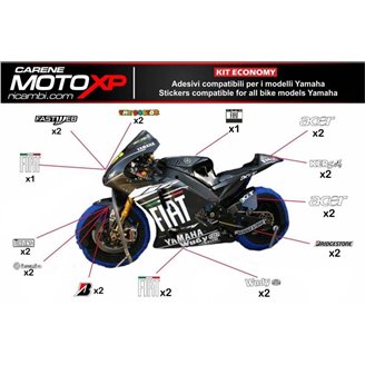 Kit Autocollants compatible avec Yamaha R1 2020 - 2022 - MXPKAD12593