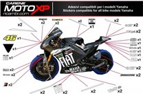 Sticker set compatible with Yamaha R1 2007 - 2008 - MXPKAD11205