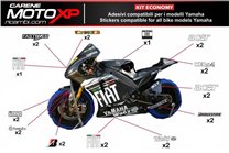 Sticker set compatible with Yamaha R1 2007 - 2008 - MXPKAD11180