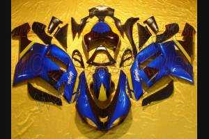 Lackierte Straße Verkleidung auf ABS kompatibel mit Kawasaki ZX6R 2009 - 2012 - MXPCAV2544