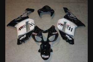 Carene stradali in abs verniciate compatibili con Kawasaki ZX6R 2009 - 2012 - MXPCAV2545