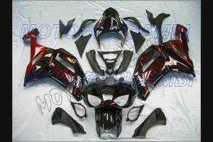 Lackierte Straße Verkleidung auf ABS kompatibel mit Kawasaki ZX6R 2009 - 2012 - MXPCAV2547