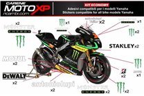 Aufkleber Satz kompatibel mit Yamaha R6 2017 - 2022 - MXPKAD11378