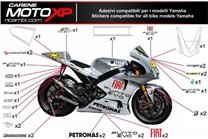 Kit de pegatinas compatible con Yamaha R6 2008 - 2016 - MXPKAD10870