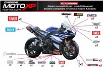 Sticker set compatible with Yamaha R6 2006 - 2007 - MXPKAD10838