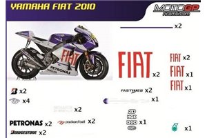 Kit de pegatinas compatible con Yamaha R6 2006 - 2007 - MXPKAD10812