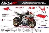 Kit de pegatinas compatible con Yamaha R6 2006 - 2007 - MXPKAD10841