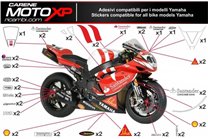 Sticker set compatible with Yamaha R3 2015 - 2018 - MXPKAD2359