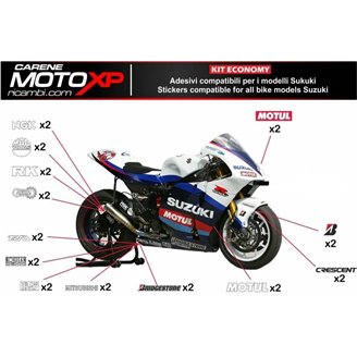 Kit de pegatinas compatible con Suzuki Gsxr 1000 2007 - 2008 - MXPKAD10410