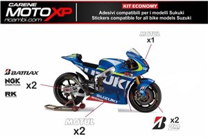 Sticker set compatible with Suzuki Gsxr 1000 2009 - 2016 - MXPKAD10452