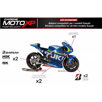 Kit de pegatinas compatible con Suzuki Gsxr 1000 2017 - 2022 - MXPKAD10494