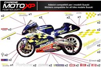 Kit Autocollants compatible avec Suzuki Gsxr 1000 2017 - 2022 - MXPKAD10457