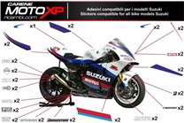 Kit de pegatinas compatible con Suzuki Gsxr 1000 2003 - 2004 - MXPKAD10312