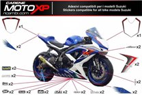 Kit Autocollants compatible avec Suzuki Gsxr 600/750 2004 - 2005 - MXPKAD10088