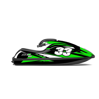 Kit adesivi compatibile con per KAWASAKI SXR 800 2003 - 2012 - MXPKAD14559