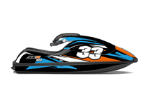 Kit Autocollants compatible avec per KAWASAKI SXR 800 2003 - 2012 - MXPKAD14552