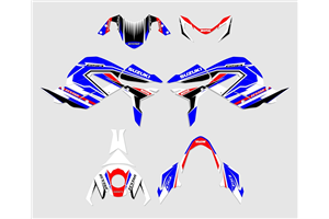 Kit adesivi compatibile con per SUZUKI GSR 750 2011 - 2016 - MXPKAD15330