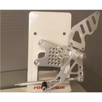 Repose-pieds reculés en Ergal Aprilia RSV4 2009 - 2022 - MXPPAE5212