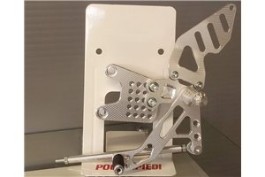 Fussrastenanlagen im Ergal Aprilia RSV4 2009 - 2022 - MXPPAE5212